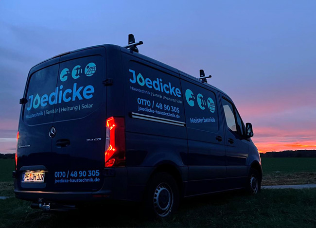 Joedicke Haustechnik – Fahrzeug